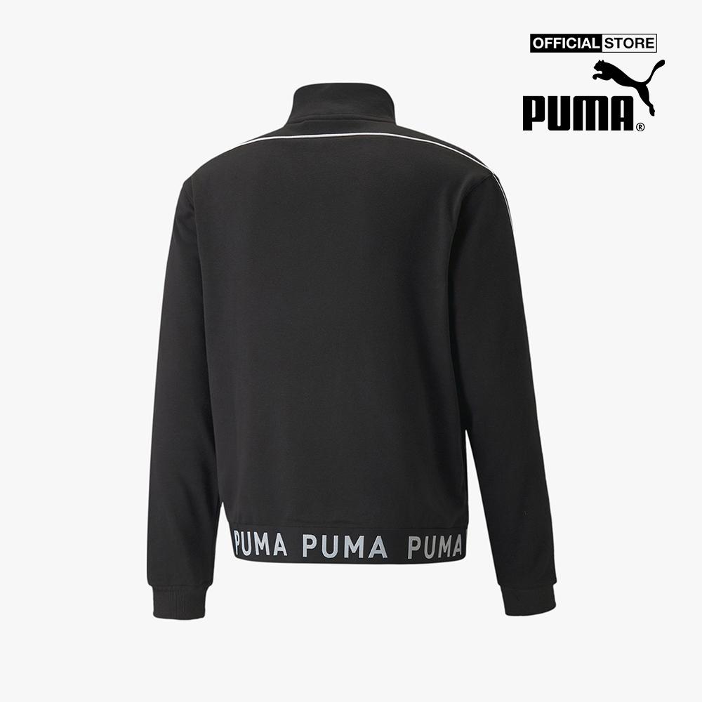 PUMA - Áo khoác thể thao nam cổ cao Full Zip Training 521544