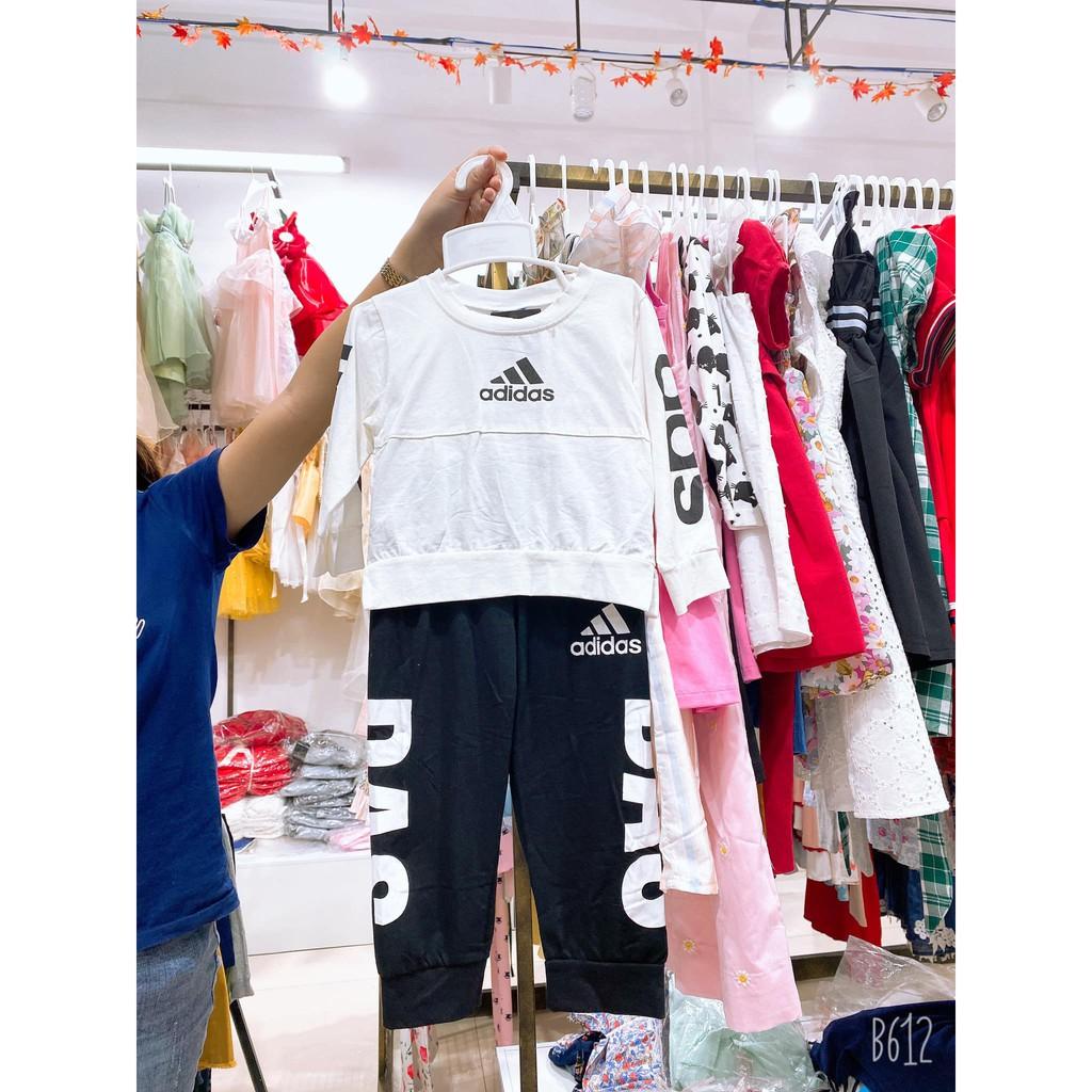 Bộ ngủ bộ dài Adidasxuất khẩu cho bé