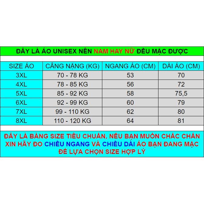 Áo thun trắng in hình siêu đẹp cho người béo