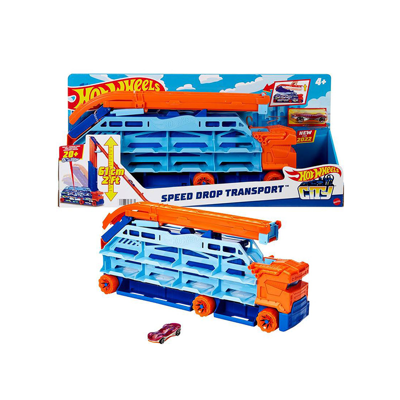 Đồ Chơi Trạm Vận Chuyển Trên Cao Hot Wheels City HDY92