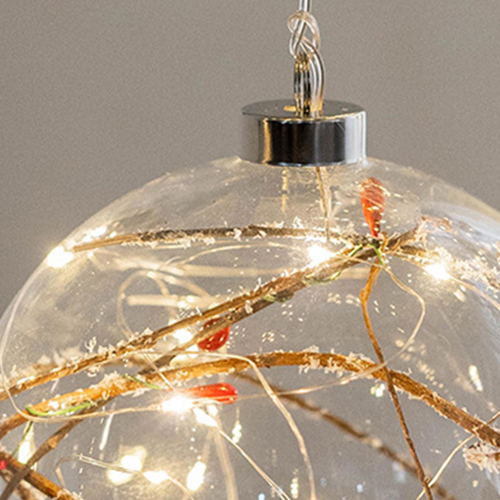 Christmas Window Hanging Decoration Easily Install Xmas Ornament Decorative Lighting for Lawn, Backyard