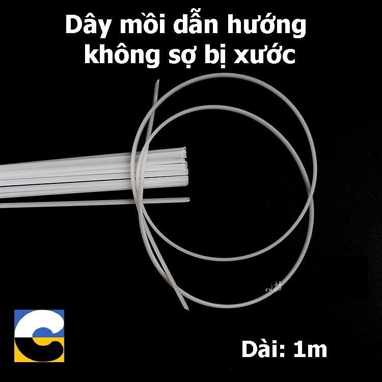 Dây mồi dẫn hướng luồn dây điện dễ dàng, không sợ bị xước hỏng xe khách