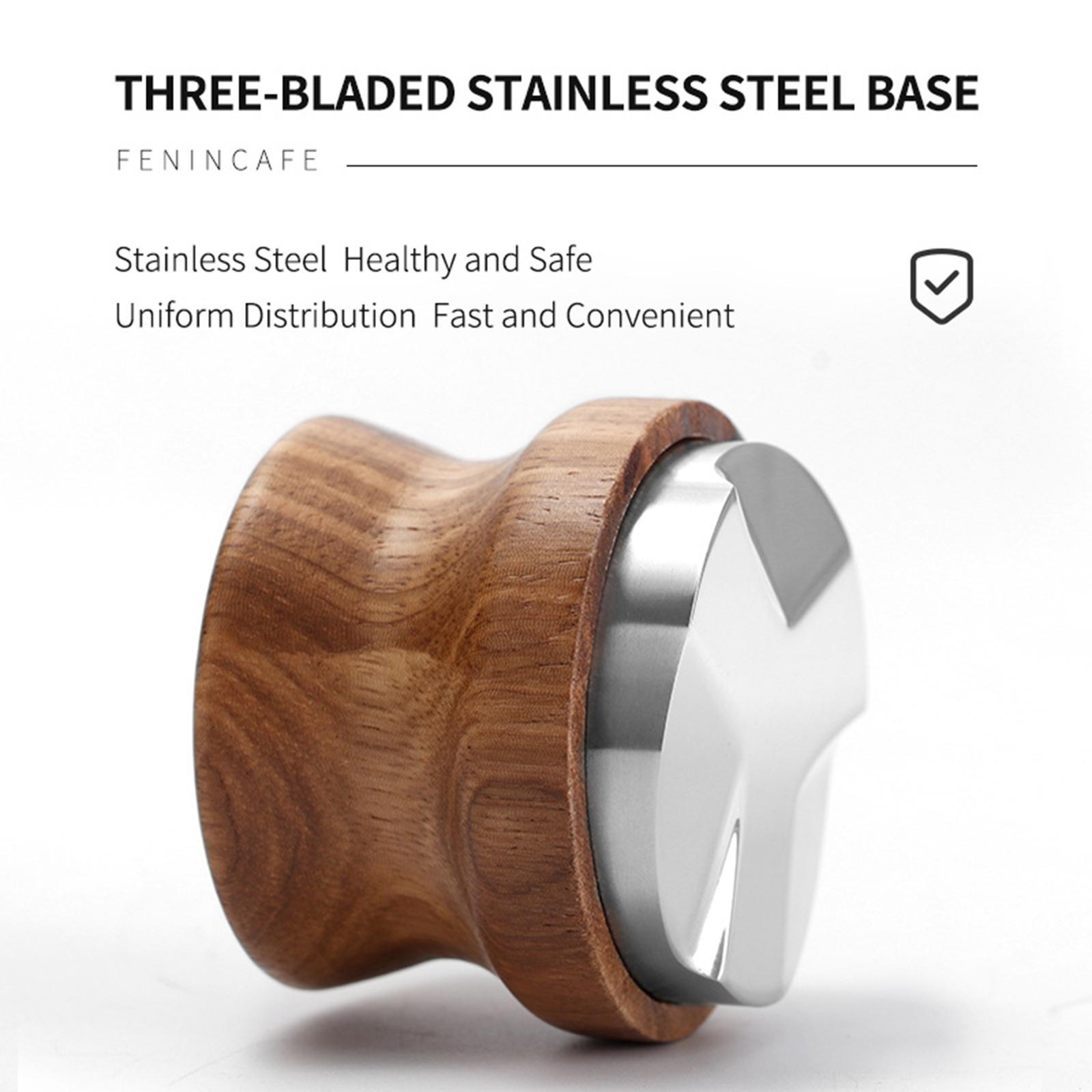 58mm Coffee Tamper Espresso Distribution Tool Espresso Tamper, Adjustable for 58mm Portafilter