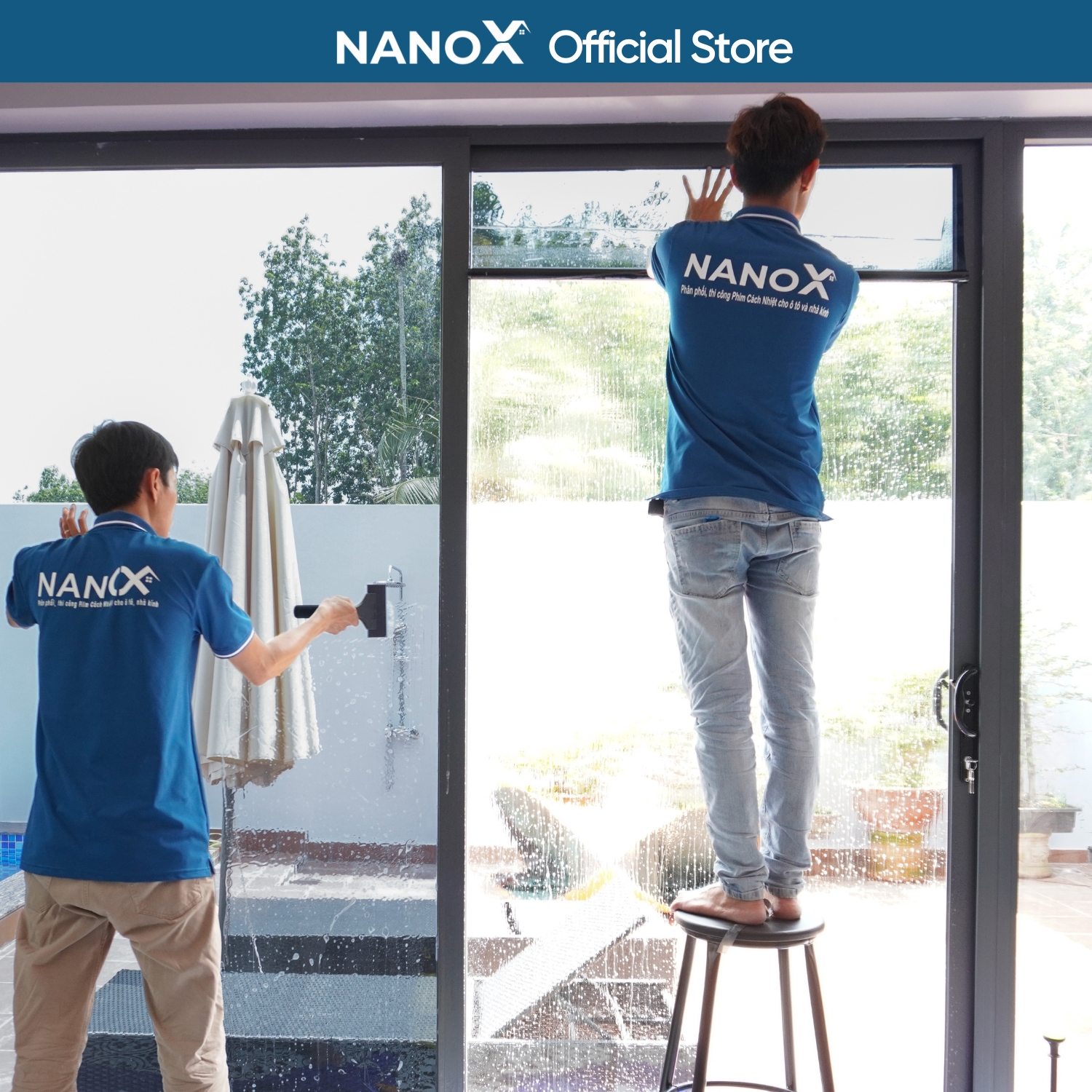 Phim cách nhiệt NanoX B30s chống nắng &amp; chống tia UV chuyên sâu cho nhà kính