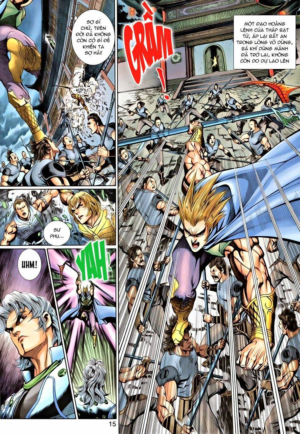 thần binh tiền truyện 1 - đỉnh phong tuyệt chiến chapter 4 15