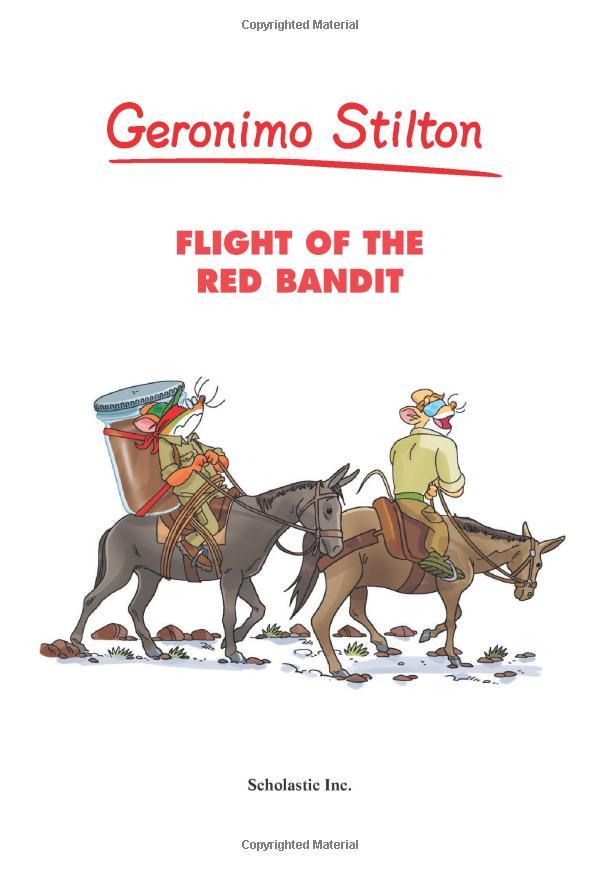 Sách Geronimo Stilton 56: Flight Of The Red Bandit