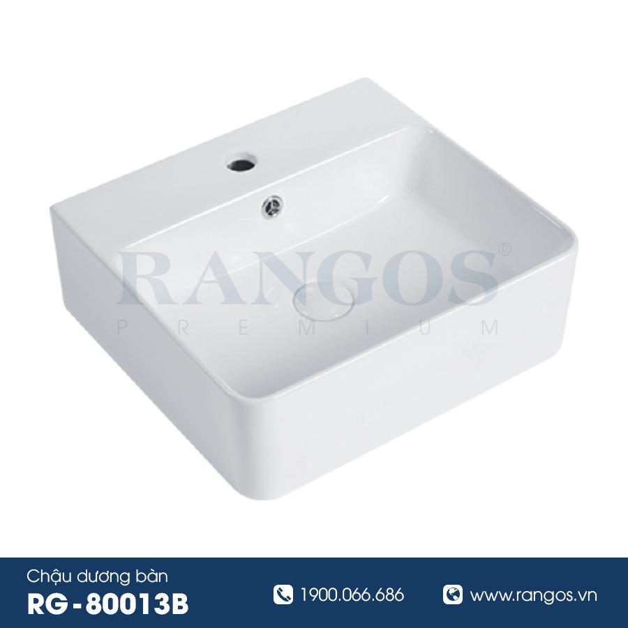 CHẬU RỬA LAVABO ĐẶT BÀN RANGOS RG-80016