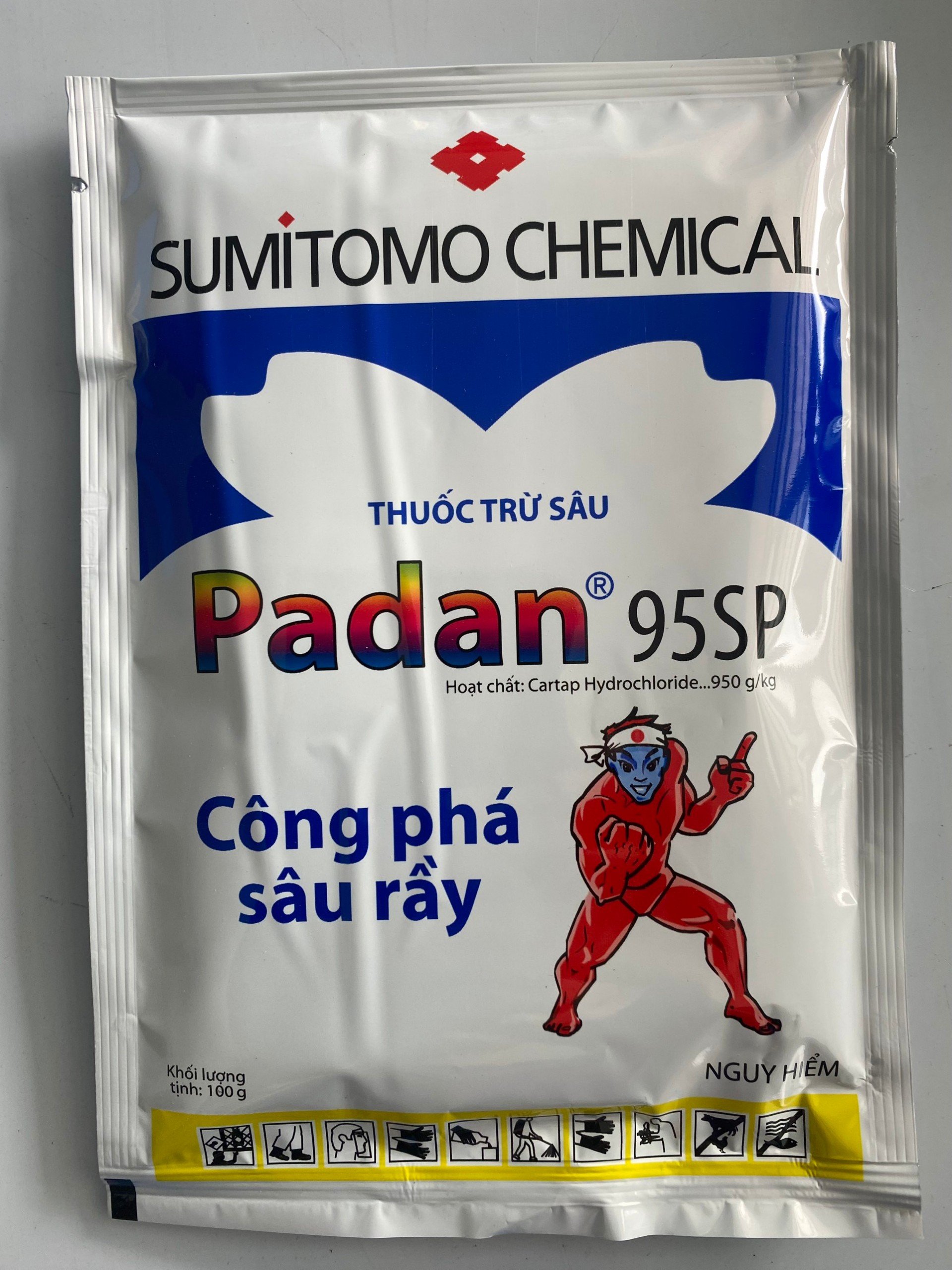 PADAN 95SP | CHUYÊN DIỆT TRỪ SÂU RẦY, SÂU ĐỤC THÂN GÂY HẠI CHO CÂY TRỒNG | Gói 100g