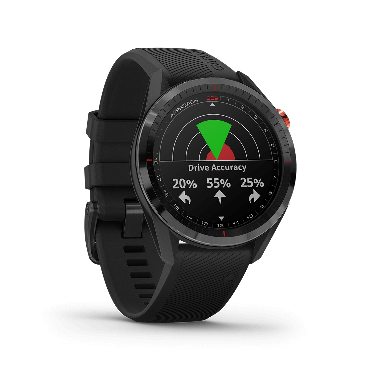 Đồng hồ thông minh theo dõi vận động theo dõi sức khỏe Garmin Approach S62, Golf GPS, Black_010-02200-50 - Hàng Chính Hãng