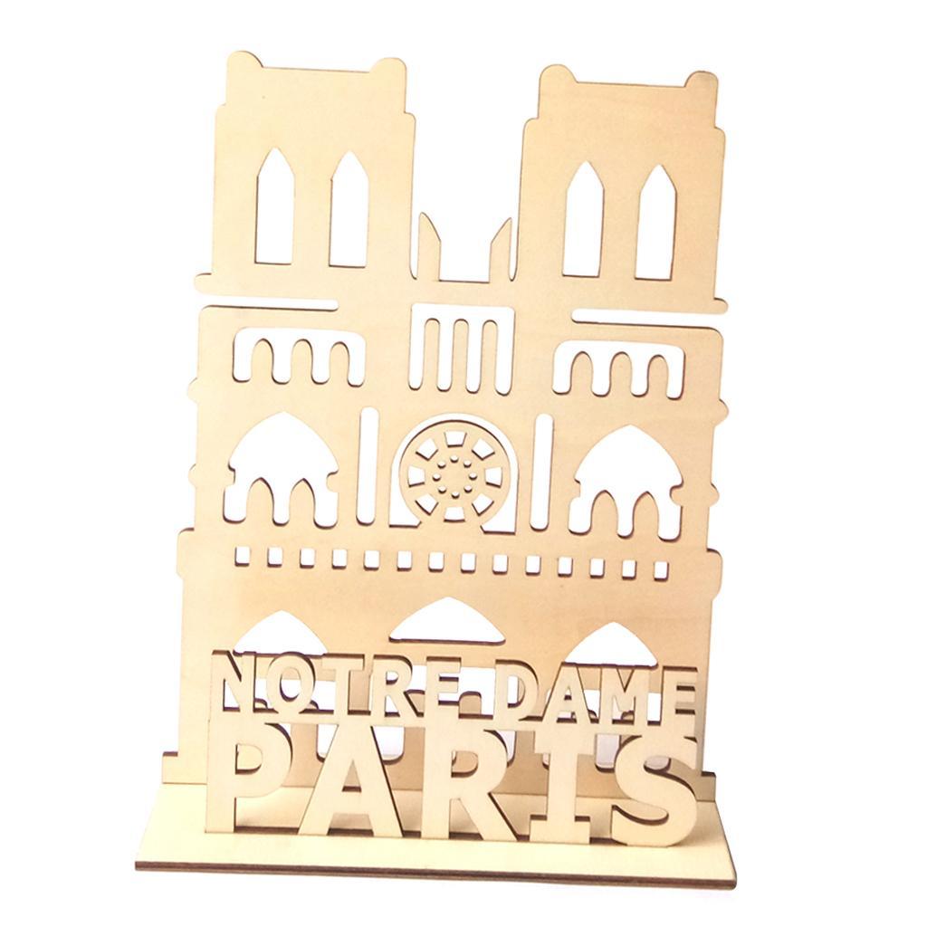 Wooden Decoration Tableware Wooden Crafts Desktop Decor Desktop Ornaments, Notre
