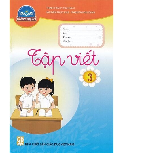 Sách Tập Viết 3- Chân Trời Sáng Tạo