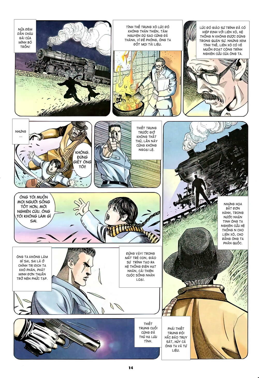 hắc báo liệt truyện chapter 330 14