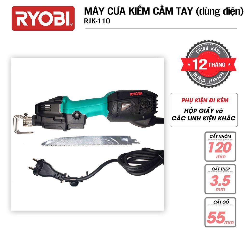 Máy Cưa Kiếm Cầm Tay Ryobi Kyocera RJK-110  ARJK110