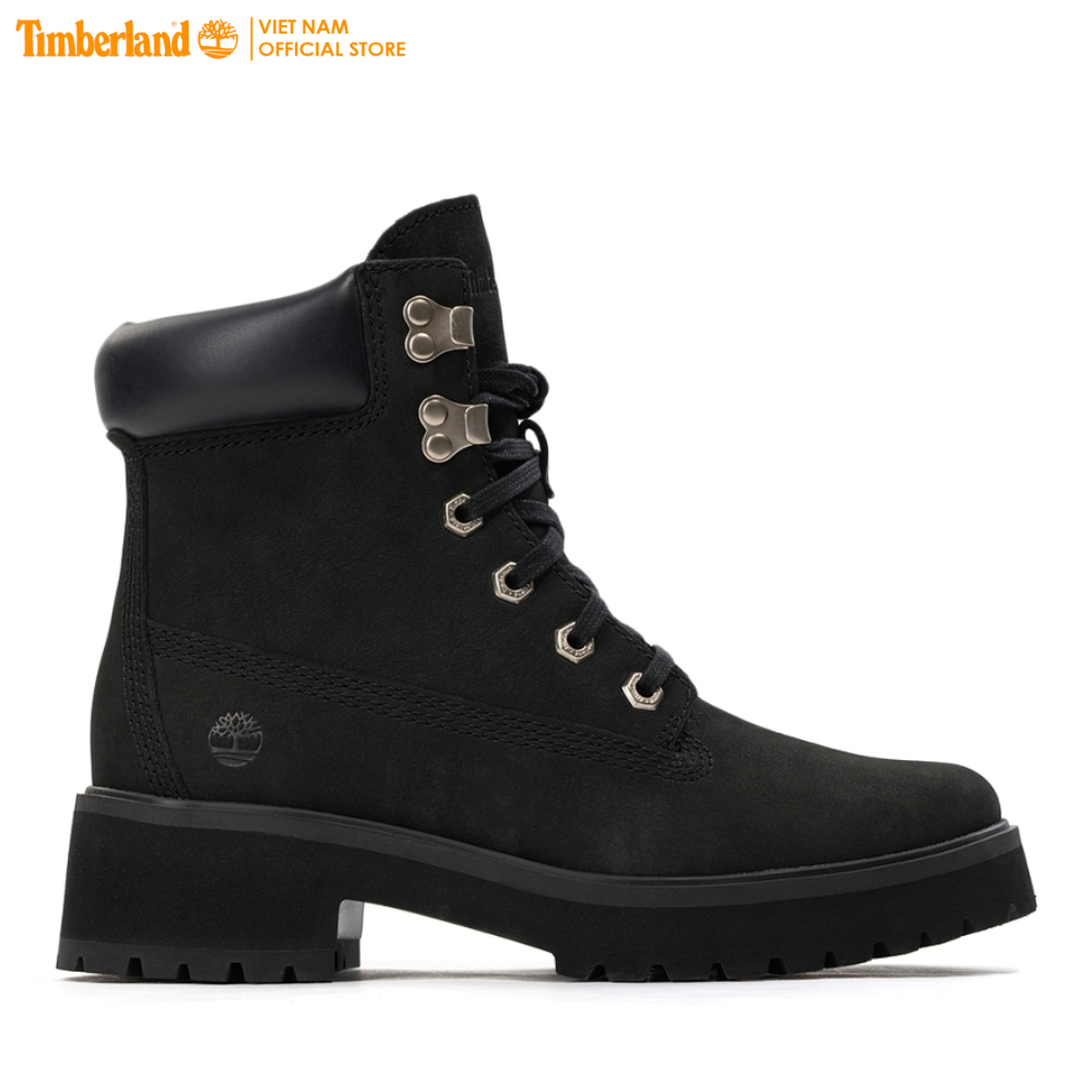 Timberland Giày Boot Nữ Carnaby Cool 6inch Black Nubuck TB0A5NYY04