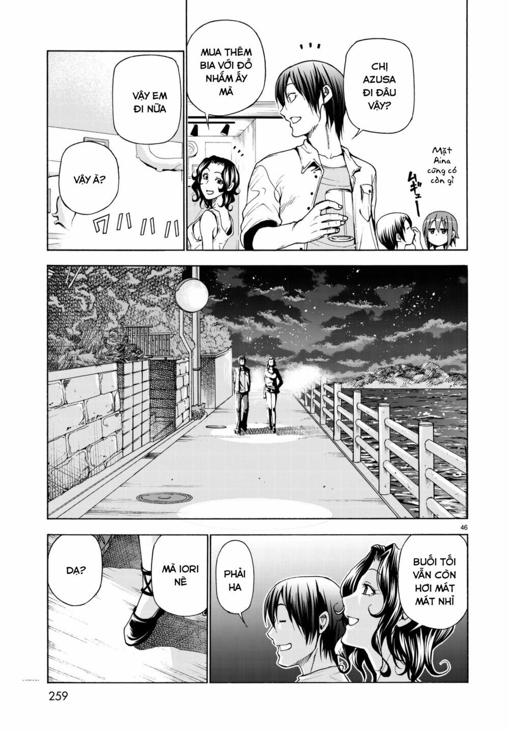 cô gái thích lặn - grand blue chapter 38 44