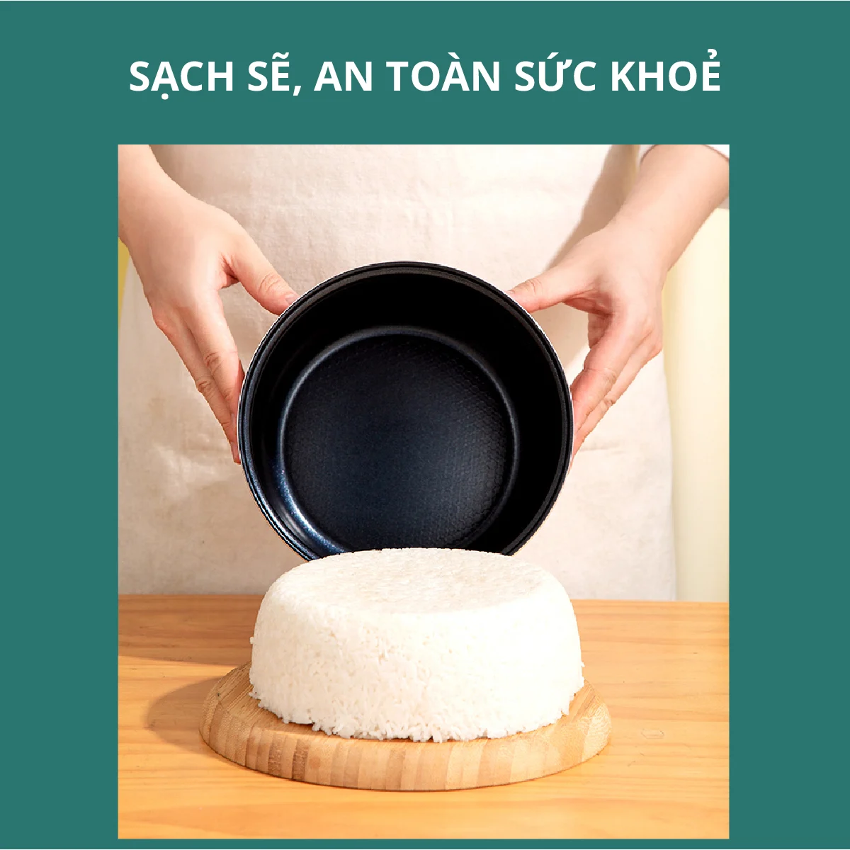Nồi cơm điện Mishio - Hàng chính hãng