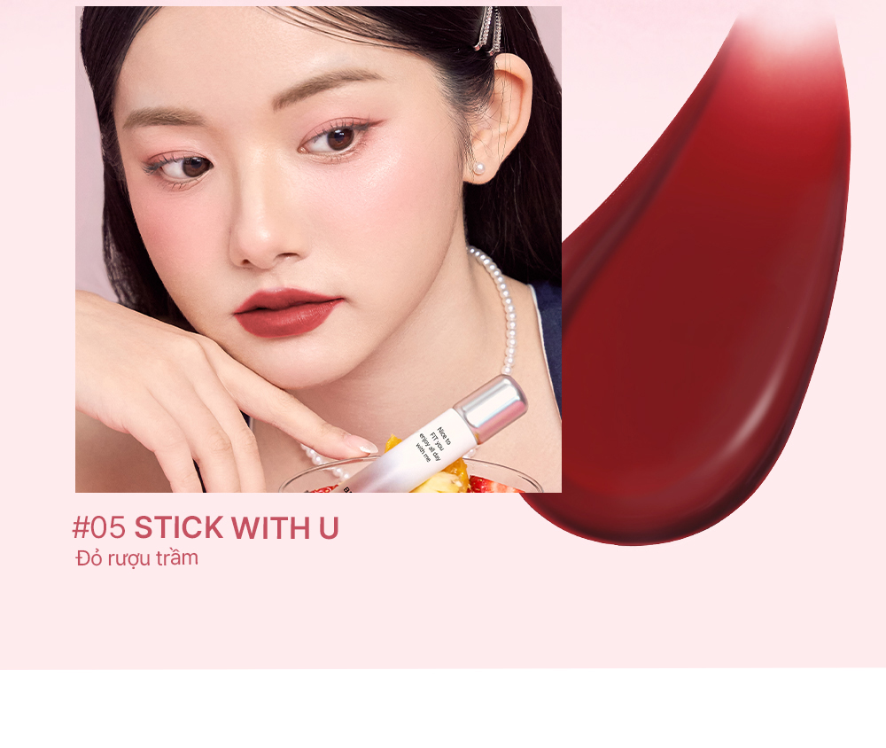 Son tint lì BBIA Air Fit Tint Mukbang Edition 4g (5 màu)