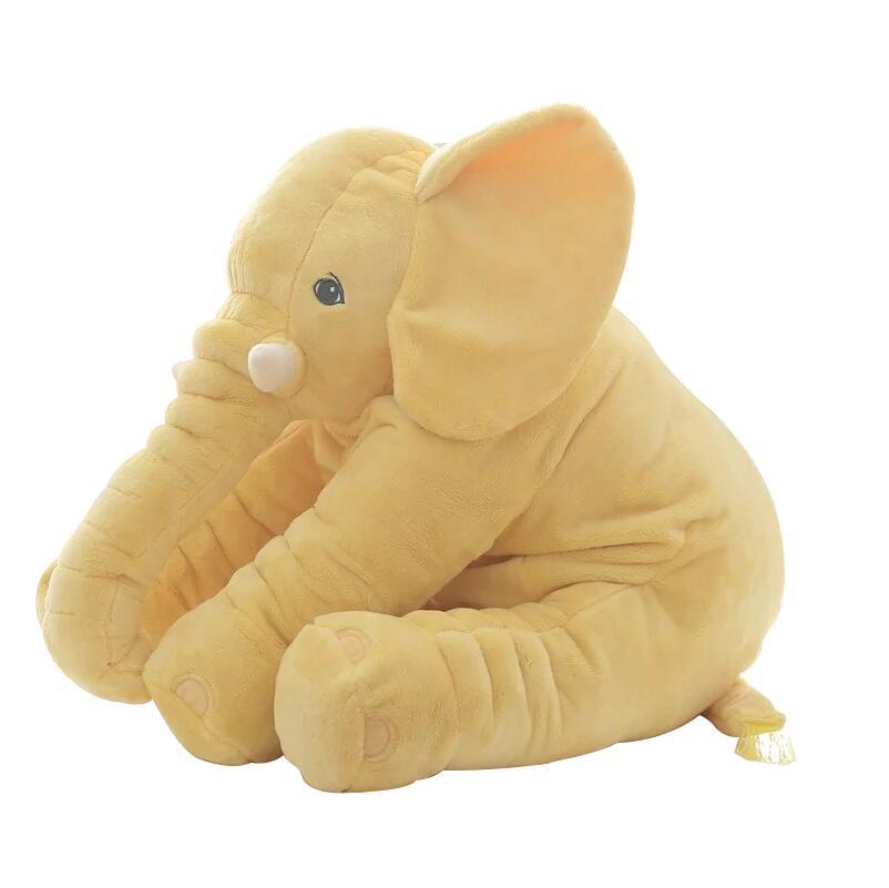 40Cm/60Cm Chiều Cao Lớn Sang Trọng Tai Voi Đồ Chơi Búp Bê Trẻ Em Ngủ Đệm Lưng Dễ Thương Voi Nhồi Bông Cho Bé Kèm Theo búp Bê Xmas Tặng