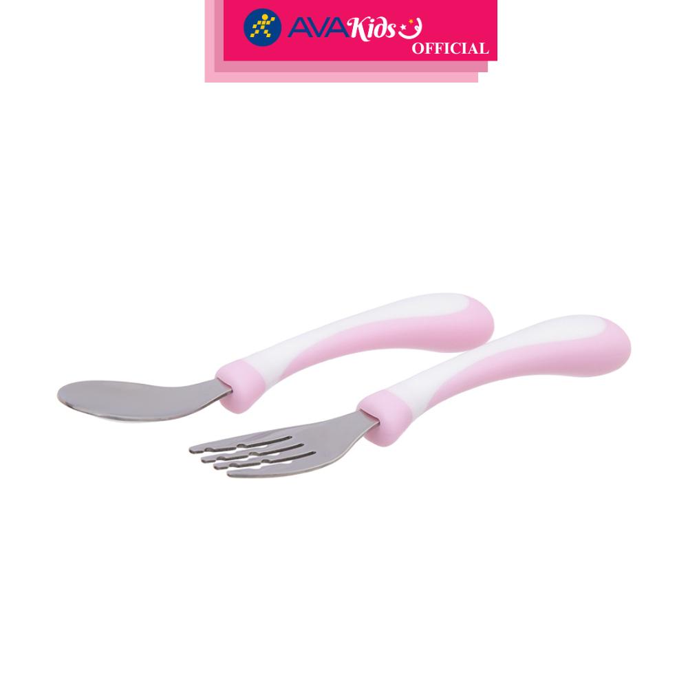 Bộ muỗng nĩa đũa TOP KIDS AC - Màu ngẫu nhiên - Hàng Chính Hãng