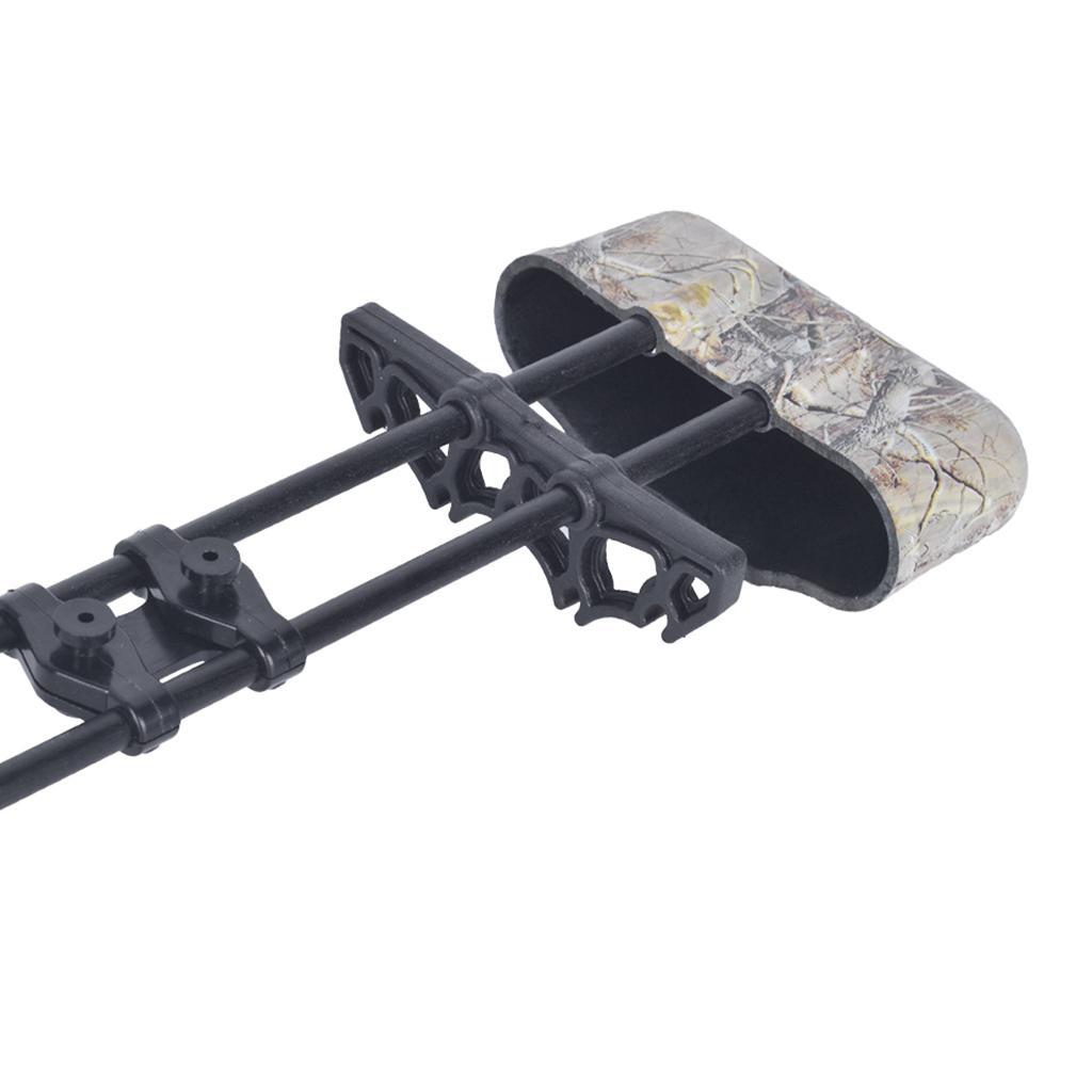 Hunting Light Weight Archery Compound Bow 5-Arrow Quiver Holder Camouflage