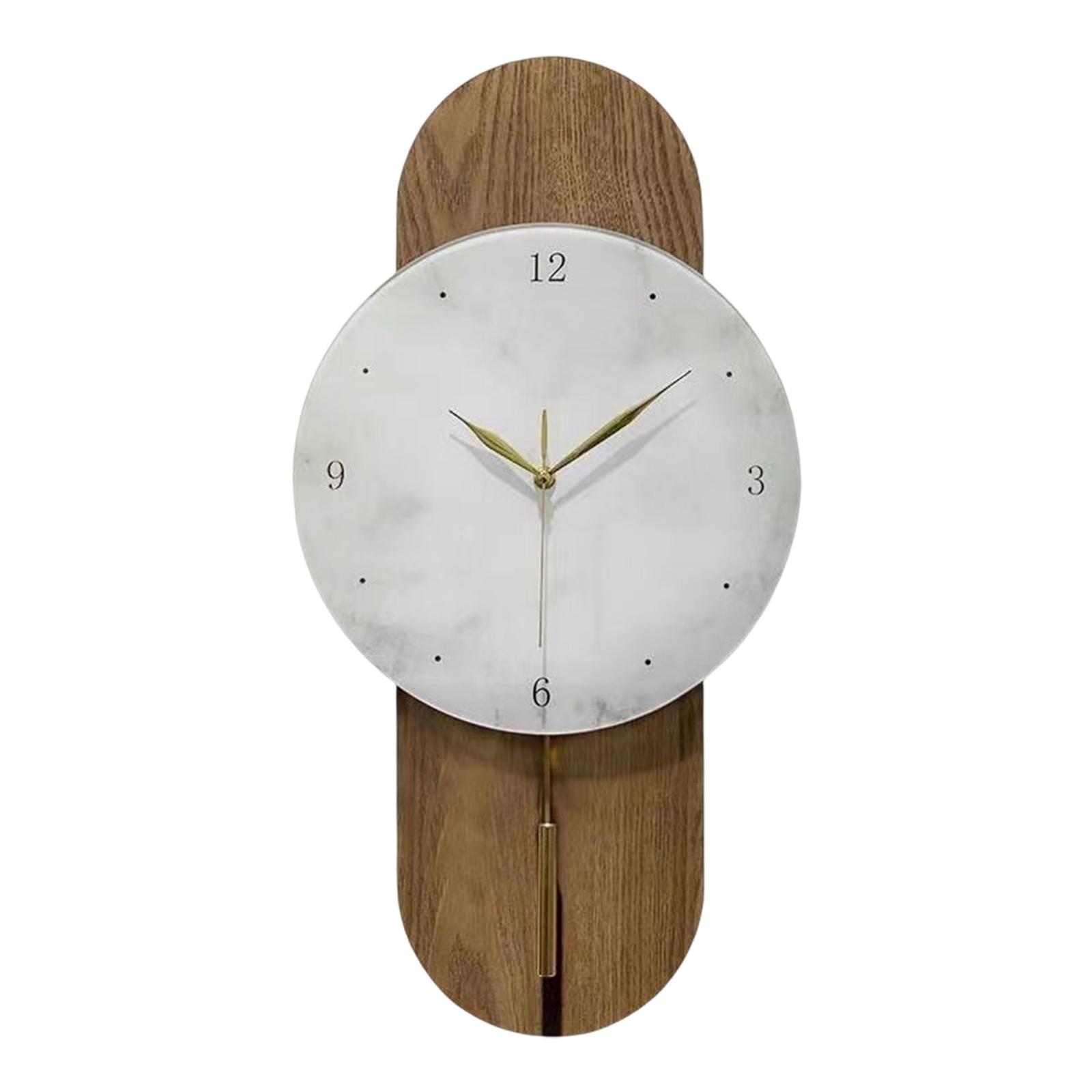 Nordic Minimalist Wall Hanging Clock Non Ticking Living Room Loft Decoration