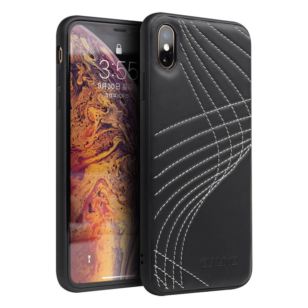 Ốp lưng da Qialino dành cho iPhone Xs Max - Hàng chính hãng