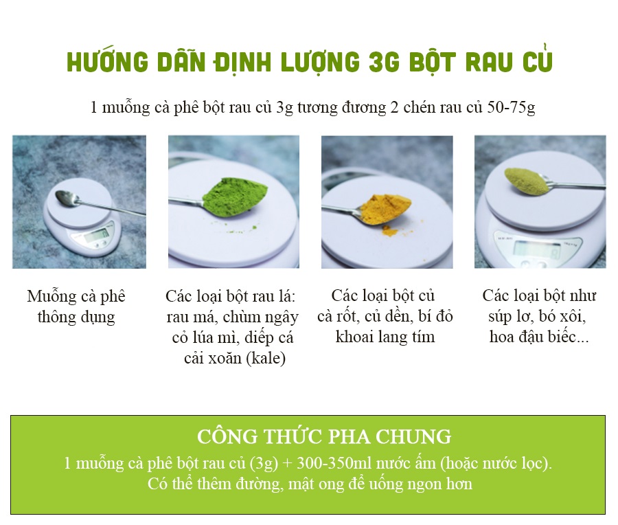 Bột rau má hữu cơ nguyên chất sấy lạnh Dalahouse - Giải độc, mát gan, thanh nhiệt cơ thể, giảm mụn, đẹp da