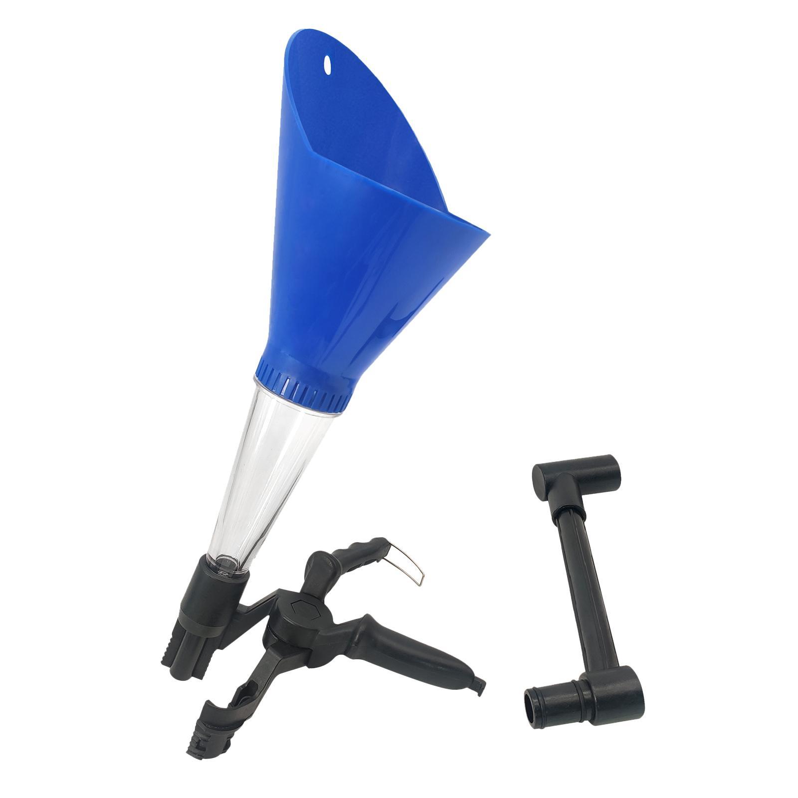 Universal Automotive Car Engine Oil Funnel Adapters Hands Free