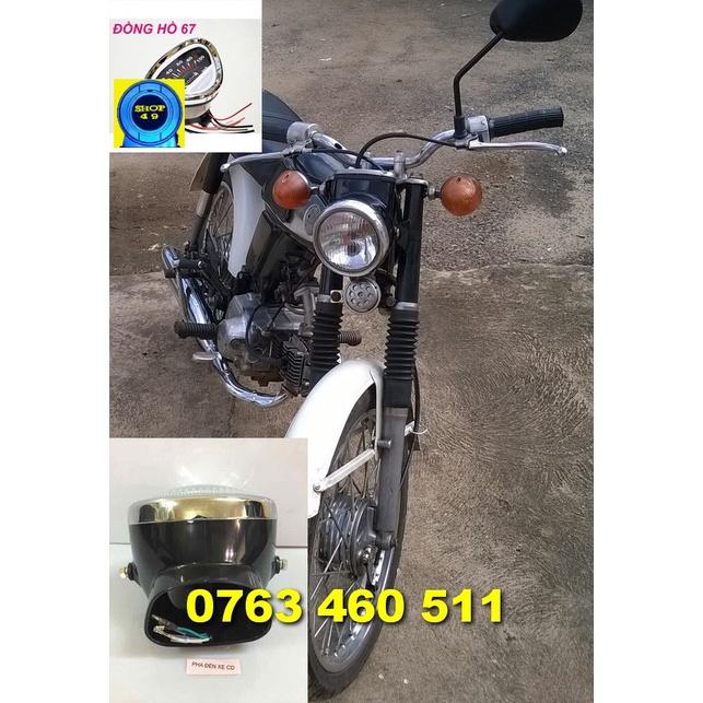 Combo3 xe 67 đèn xe , gáo đèn , đồng hồ xe