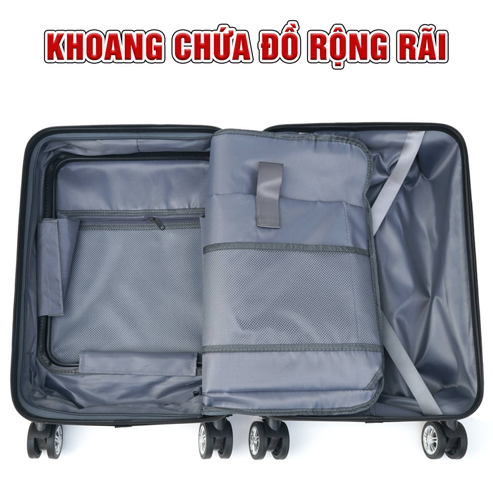 Vali cao cấp size 20inch có ngăn đựng laptop TRIP Lux89