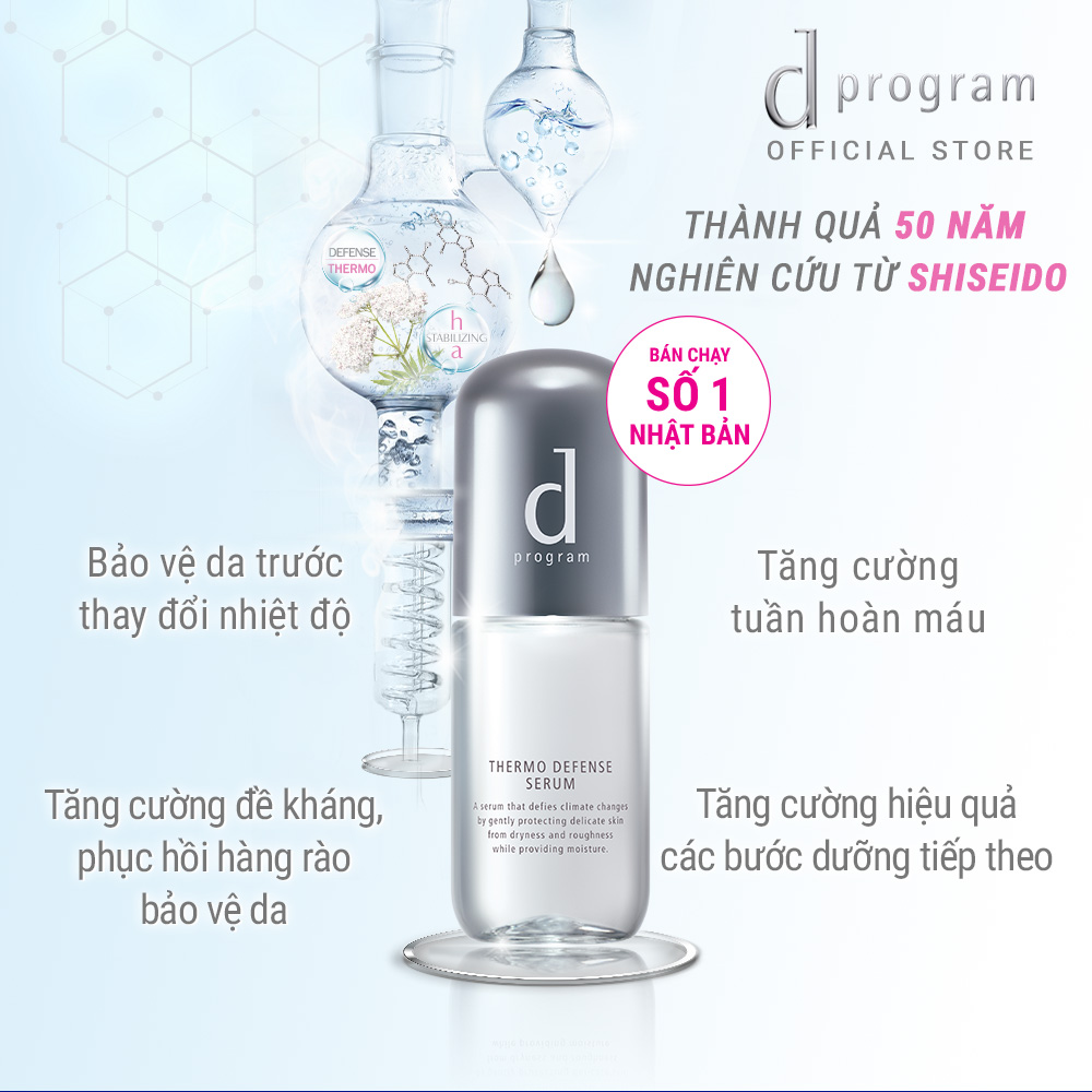 Serum D Program dưỡng da bảo vệ chuyên sâu Thermo Defense Serum 40ml