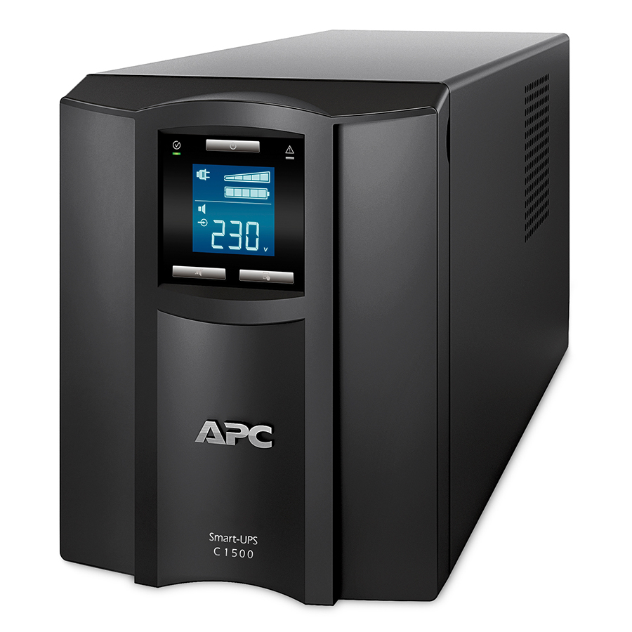 Bộ lưu điện: APC Smart-UPS C 1500VA LCD 230V-SMC1500I - Hàng Chính Hãng