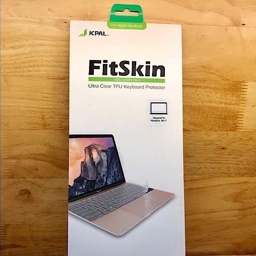 Miếng phủ bàn phím cho MacBook Air 11.6 inch hiệu JCPAL FitSkin Clear Tpu siêu mỏng 0.1 mm - Hàng nhập khẩu