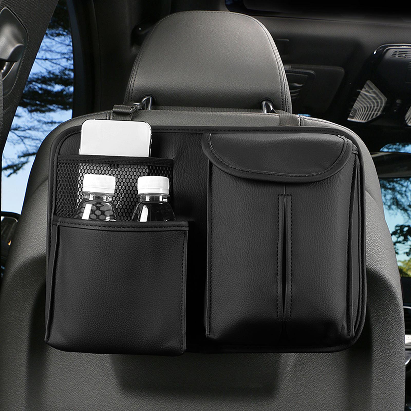 Car Seat Back Organizer with Tissue Holder pocket Holder