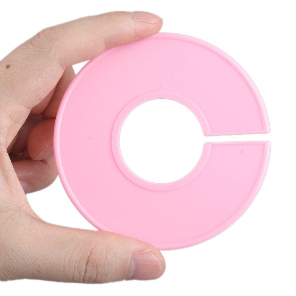 10Pack Quần áo Giá đỡ Kích Thước Bộ Chia Tủ Quần áo Vòng Treo Quần áo Bộ Chia