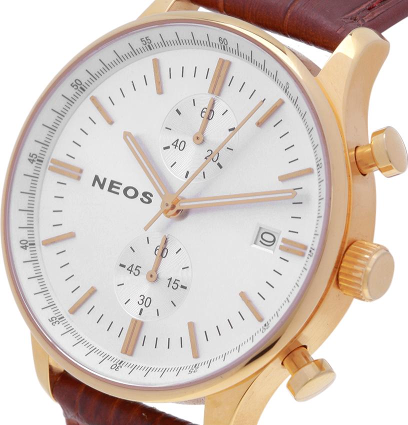 Đồng hồ Neos N-50551M nam dây da