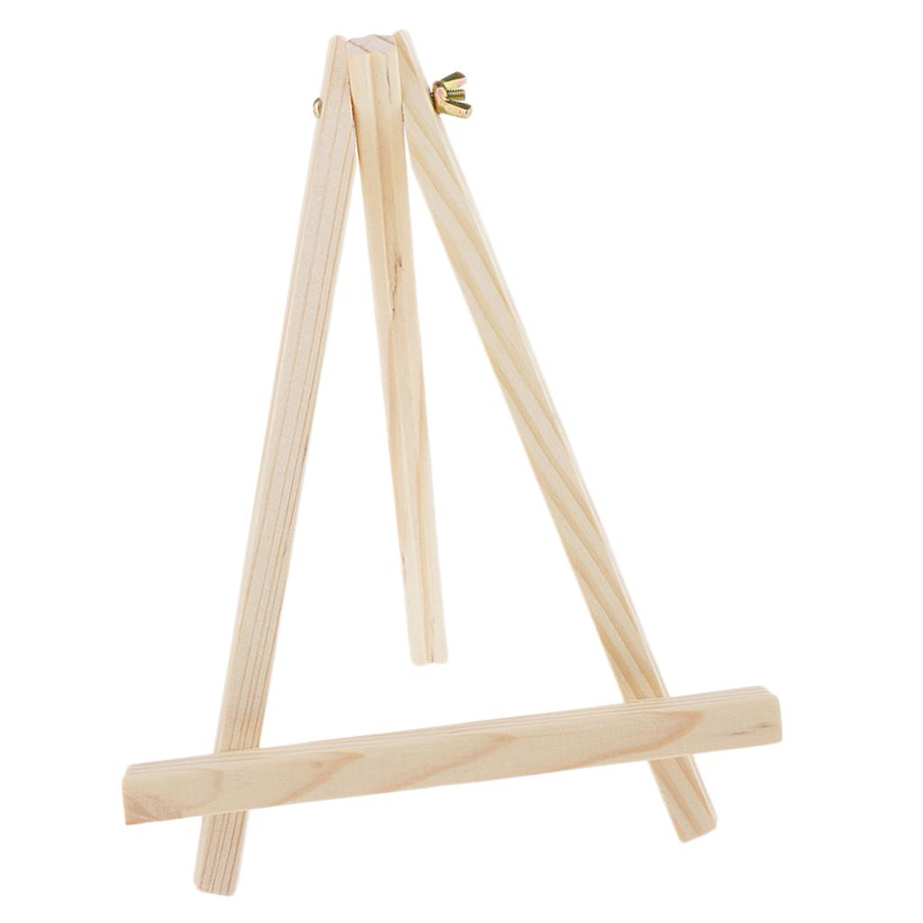 Gỗ Mini Tripod Easel Hình Tranh Đỡ cho Nghệ Sĩ Học Sinh Sinh Viên
