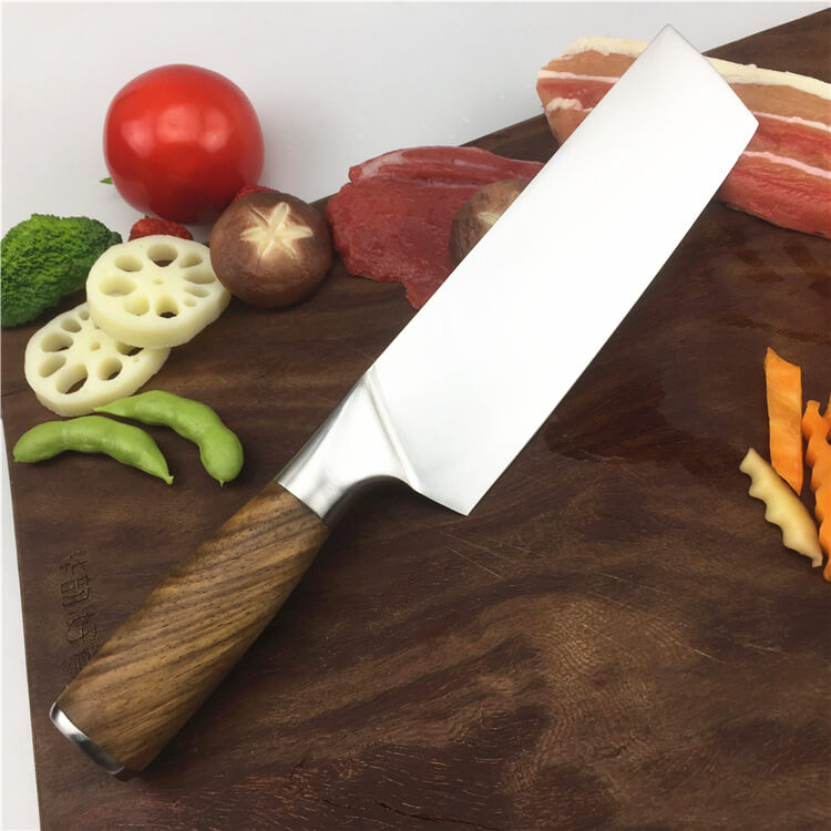 DAO BẾP SANTOKU THÉP DAMASCUS MÃ TDT124