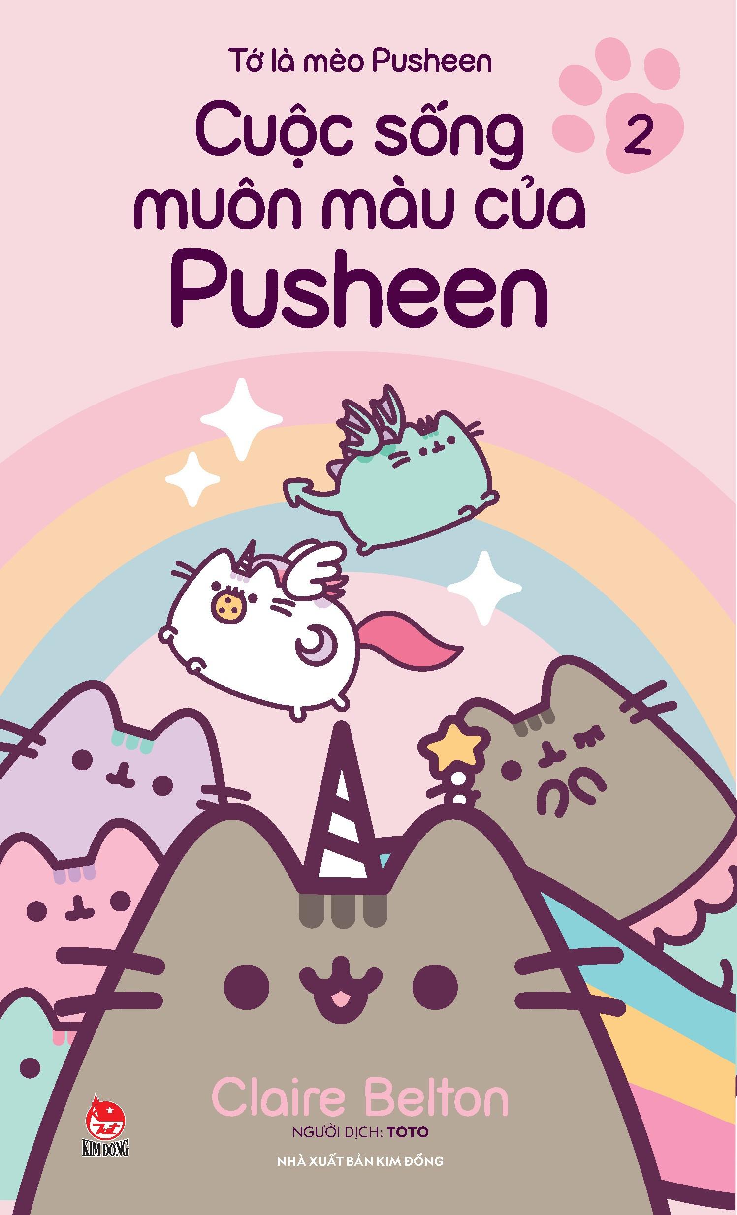 Sách - Tớ Là Mèo Pusheen - Tập 2: Cuộc Sống Muôn Màu Của Pusheen