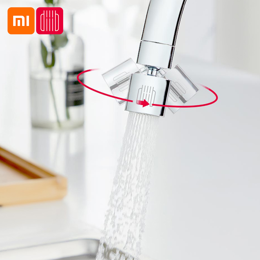 Đầu Vòi Nước Xiaomi Diiib Với Bộ Lọc Giúp Tiết Kiệm Nước 2 Luồng 360 Độ Chống Văng Tiện Dụng