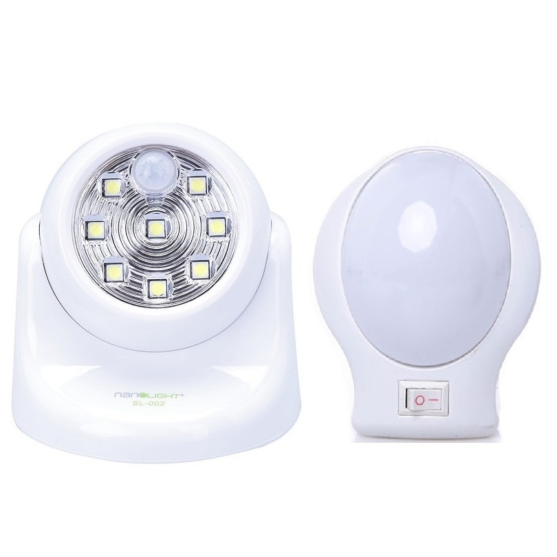 Combo đèn LED cảm ứng SL-002 và đèn ngủ NL-001