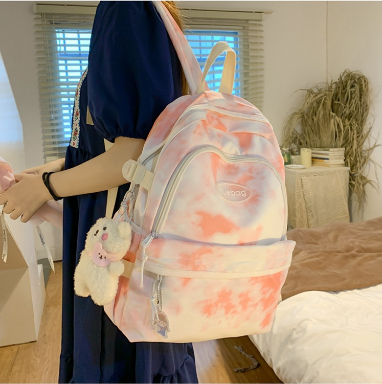 Balo thời trang nữ đẹp độc Galaxy cỡ lớn cho học sinh - Cặp sách vải oxford chống nước nhiều ngăn rộng giá rẻ