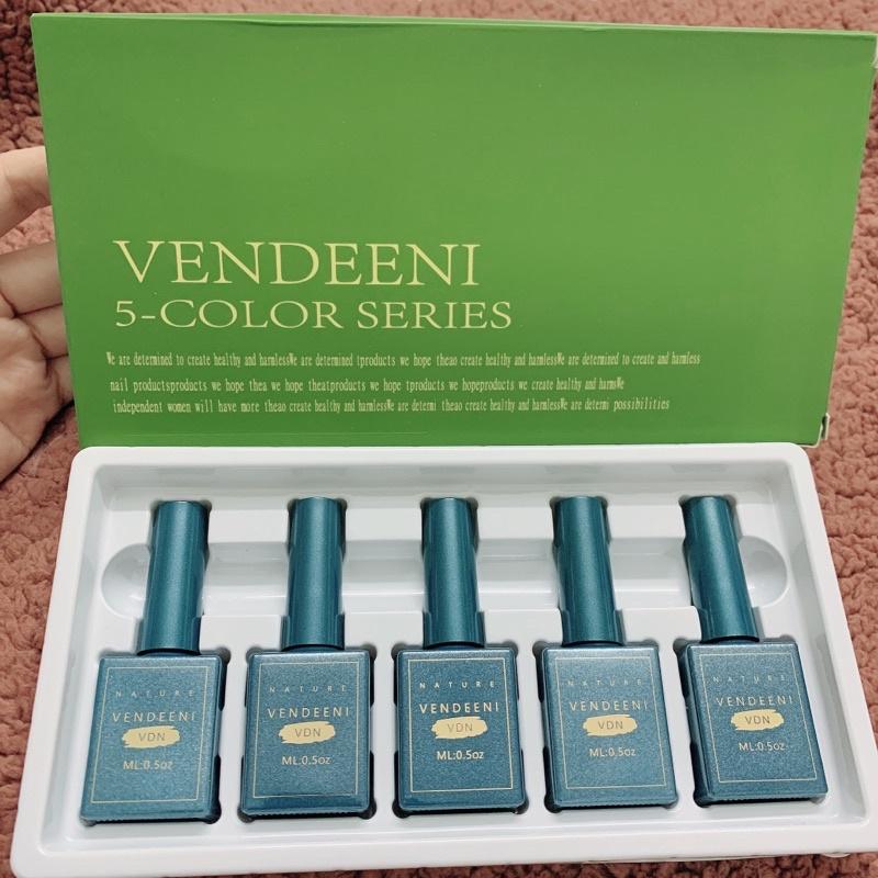 Sơn nhũ flash Vendeeni set 5 màu