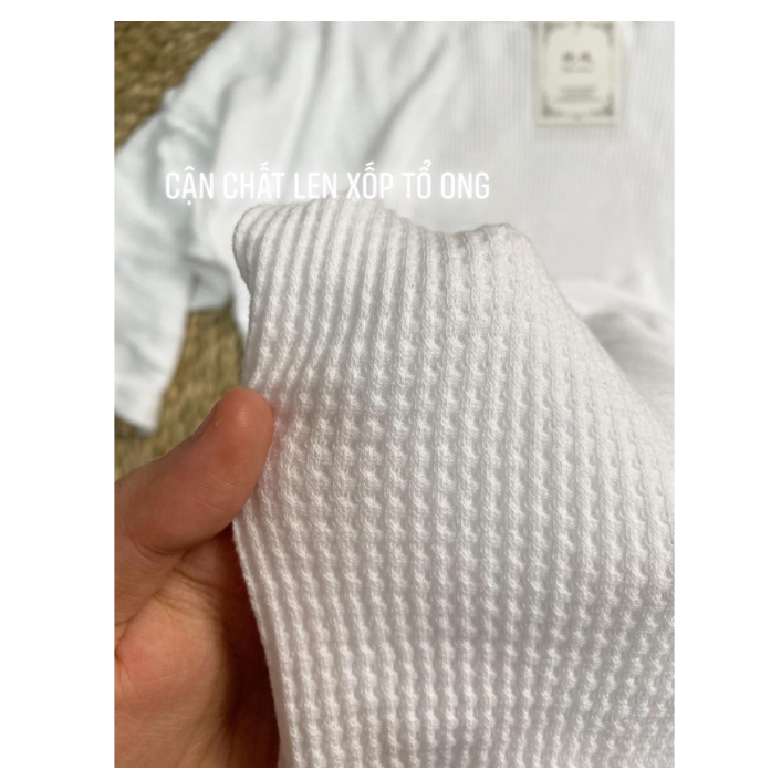 Bộ đồ nữ áo tay lỡ quần sooc dáng thụng chất tổ ong freesize thời trang mùa hè trẻ trung năng động