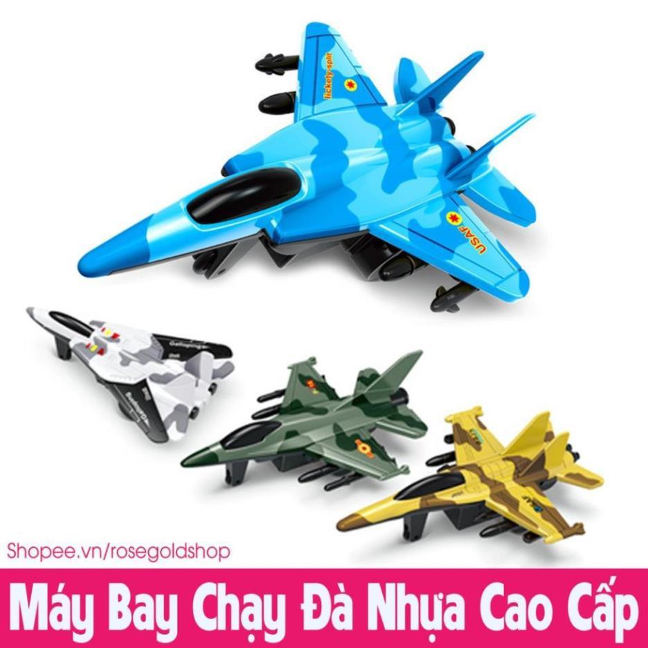 Máy Bay Chạy Đà Nhựa Cao Cấp An Toàn Cho Bé Yêu