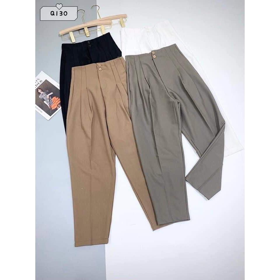Quần baggy 2 khuy siêu hot
