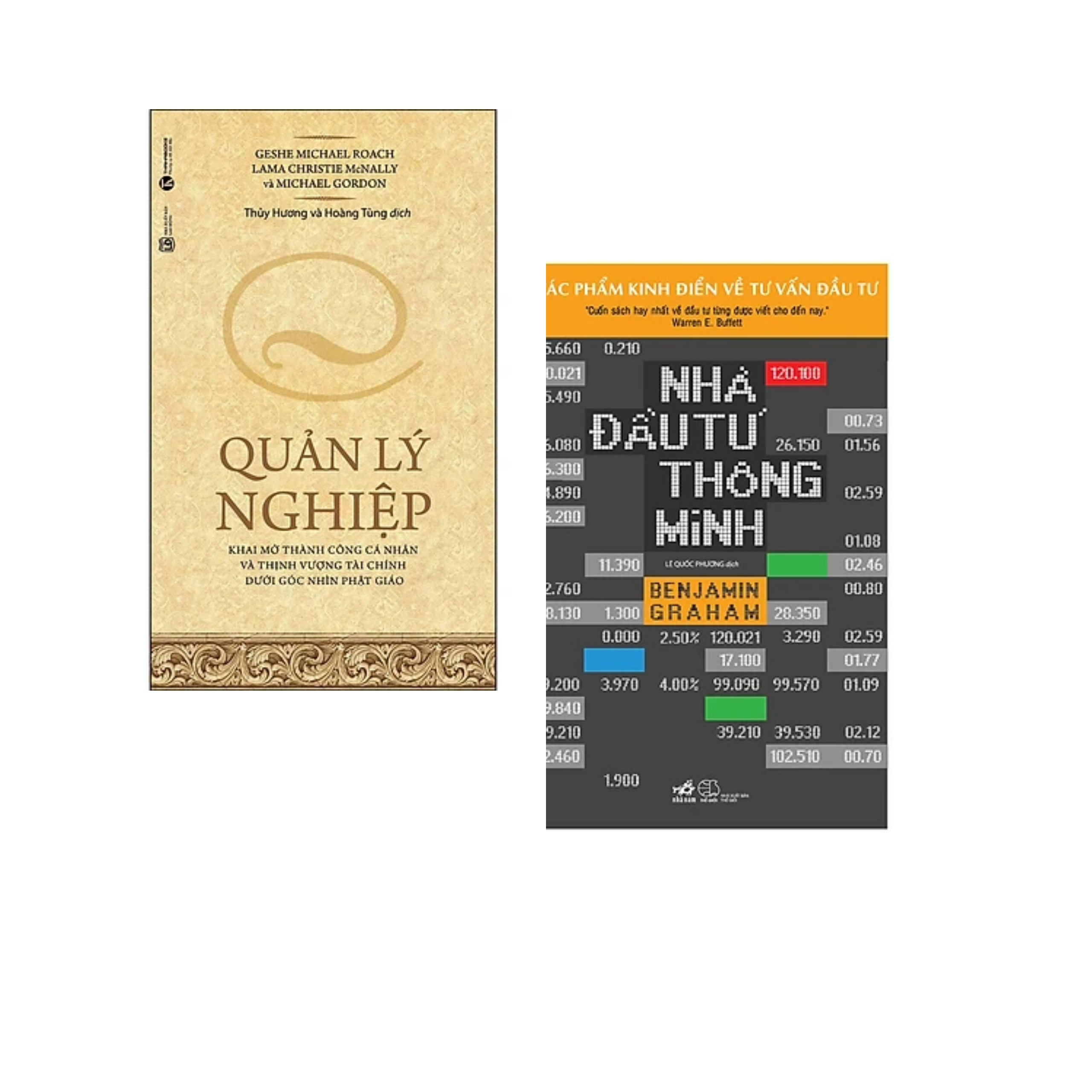 Combo 2 cuốn sách Kĩ Năng Làm Việc : Nhà Đầu Tư Thông Minh  + Quản Lý Nghiệp