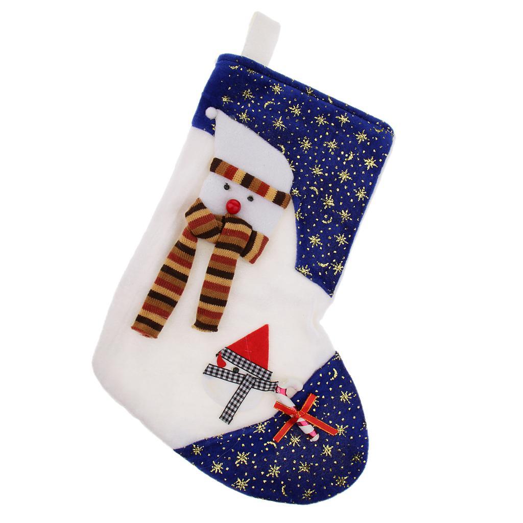Small Christmas Socks Snowman Socks Decoration Supplies