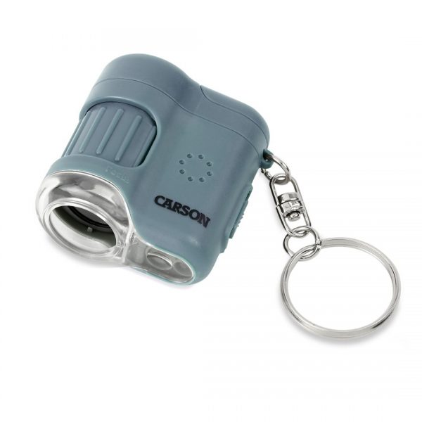 Kính hiển vi bỏ túi Carson MicroMini MM-280B 20x (có đèn LED, đèn tia cực tím UV kiểm tra tiền) - Hàng chính hãng