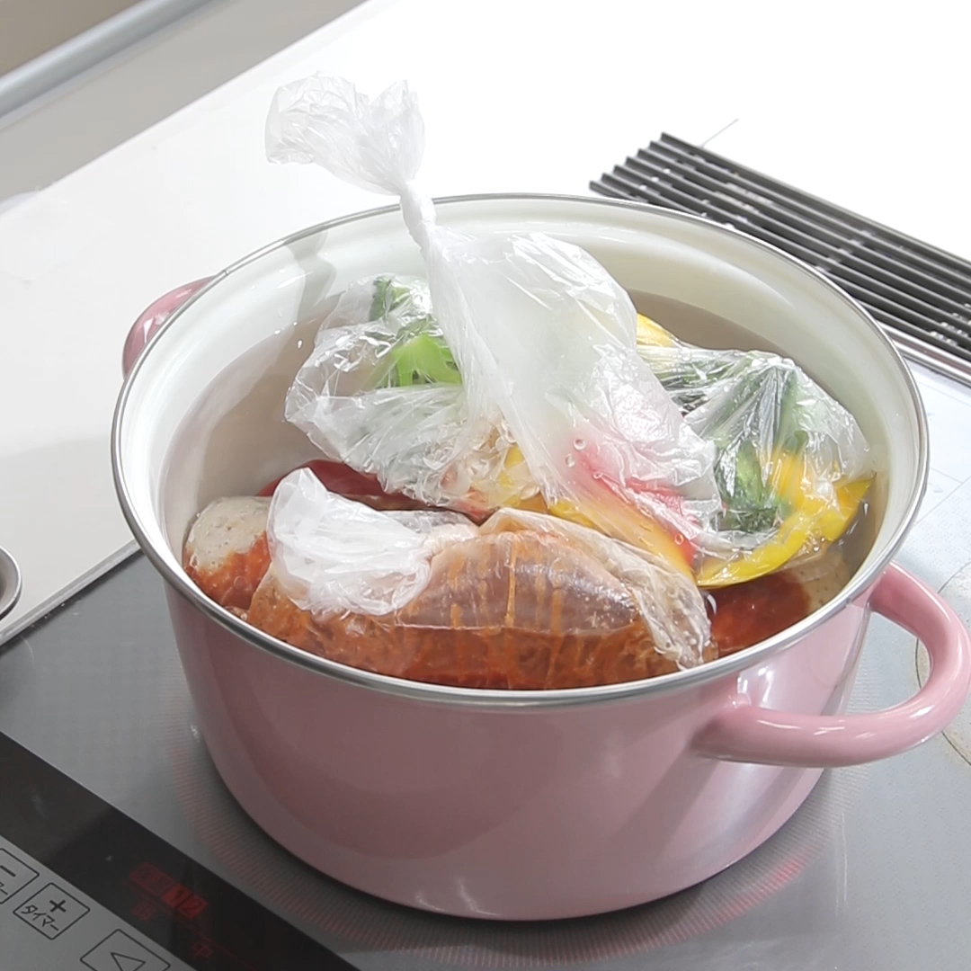 Túi đựng thực phẩm chịu nhiệt, dùng được trong lò vi sóng Ordiy - Hàng nội địa Nhật Bản